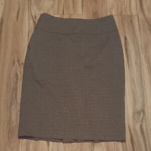 Worthington Classic Brown Pencil Skirt